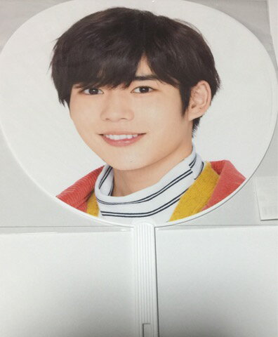 【新品】 2019 関西ジャニーズJr.(関ジュ)・・【公式うちわ】・長尾謙杜 (なにわ男子)・関西ジャニーズJr. LIVE 2019 Happy 2 year!! 〜今年も関ジュとChu Year!!